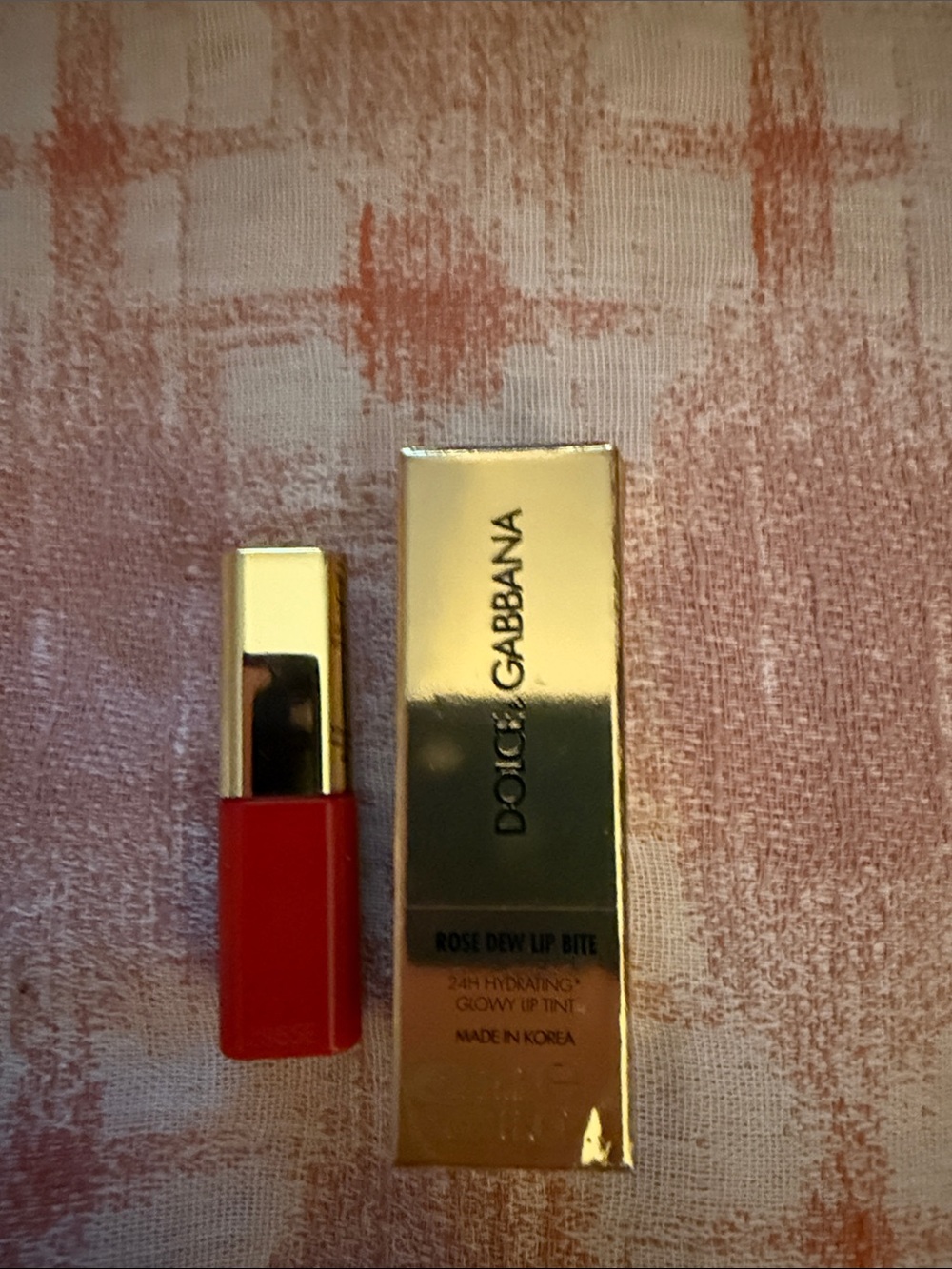 Dolce & Gabbana Rose Dew Lip Bite — Flirty red